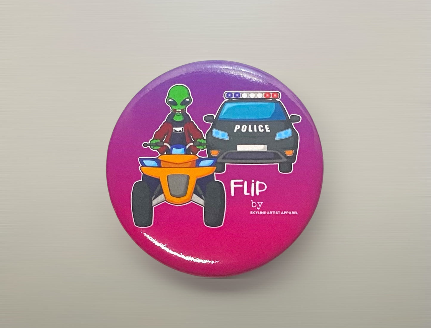 Flip Jacket Button