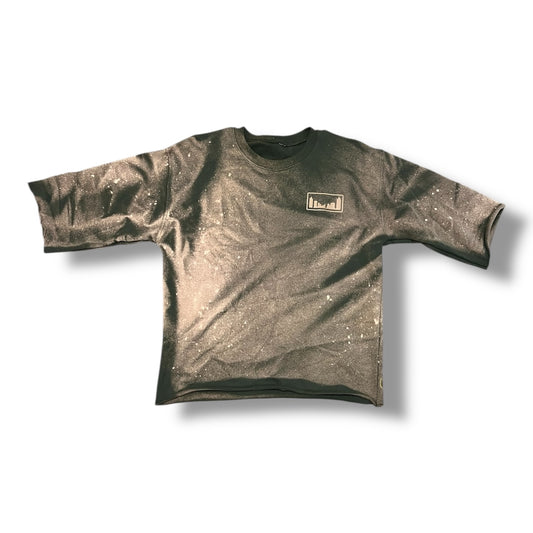 Classic Skyline Cropped Bleach Sweatshirt (1 of 1 custom)