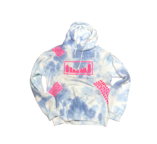 Tracks Tie-Dye Hoodie