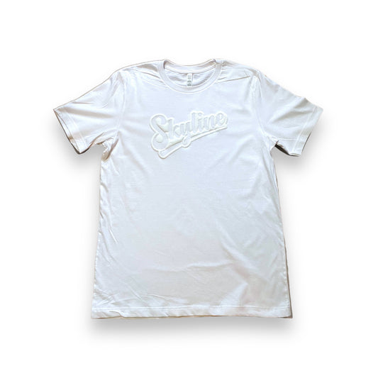 Classic Skyline T- Shirt (White/White)