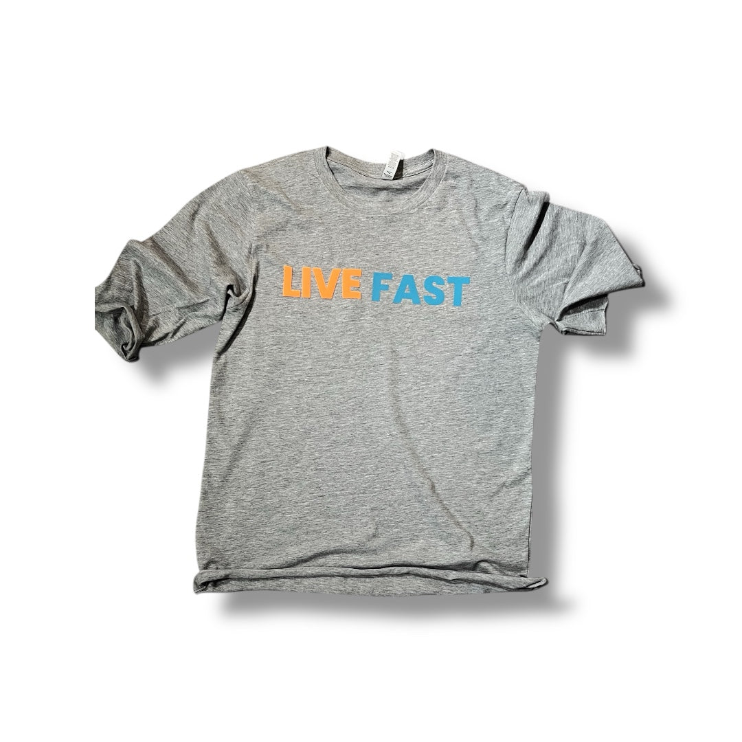 LIVE FAST Cropped T-Shirt
