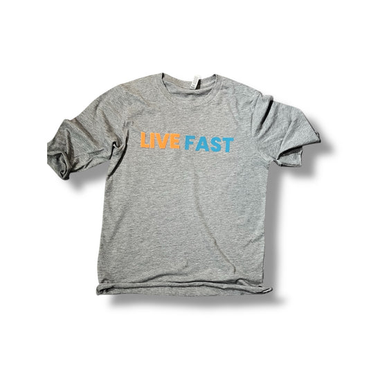 LIVE FAST Cropped T-Shirt