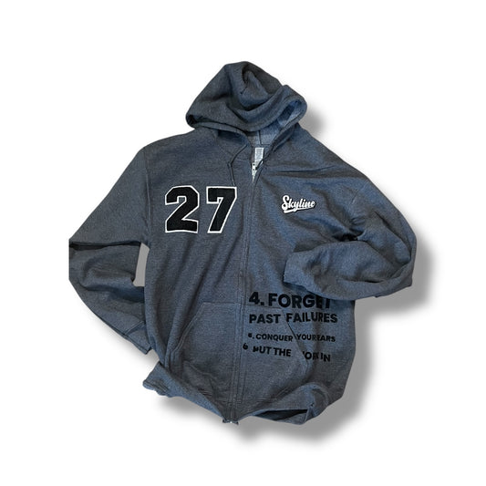 The 27's any time hoodie (1 of 1 custom)